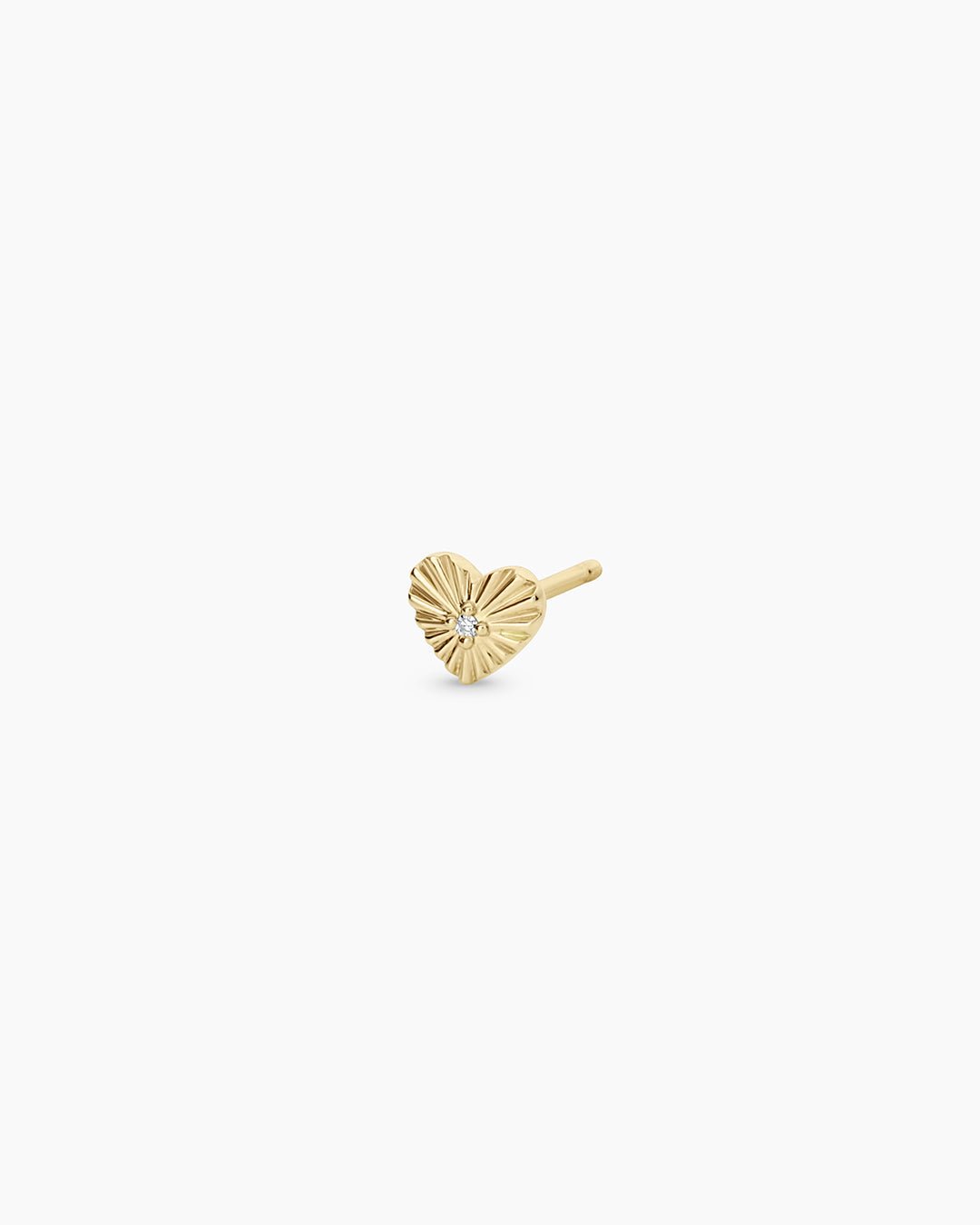 244-001-185-G_1_d22499eb-38cb-4c57-bb30-9c36097fe222 Diamond Vintage Heart Single Stud - Image 1